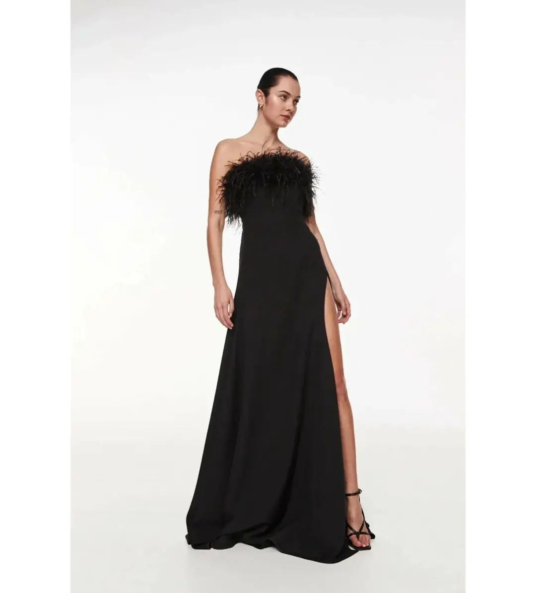 Rachel Gilbert Linc Gown Black Size 2/AU 10 for rent on The Volte - main image