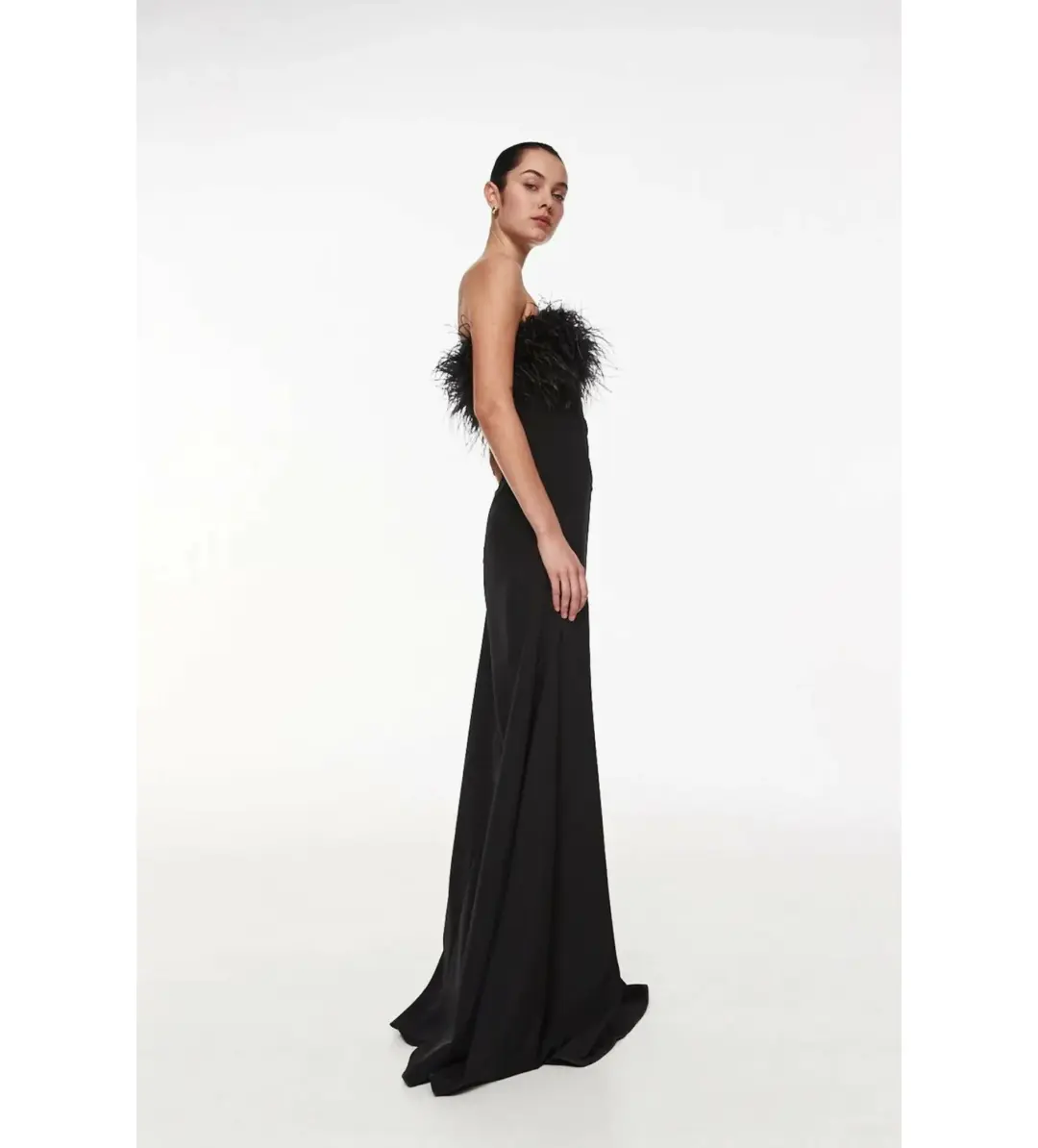 Rachel Gilbert Linc Gown Black Size 2/AU 10 for rent on The Volte - main image