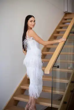 Rachel Gilbert Frenchy Dress White 2/ AU 10 for rent on The Volte - image 2