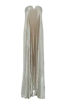 L'Idee Black Tie Gown Gold Shimmer Size 12 for rent on The Volte - image 9