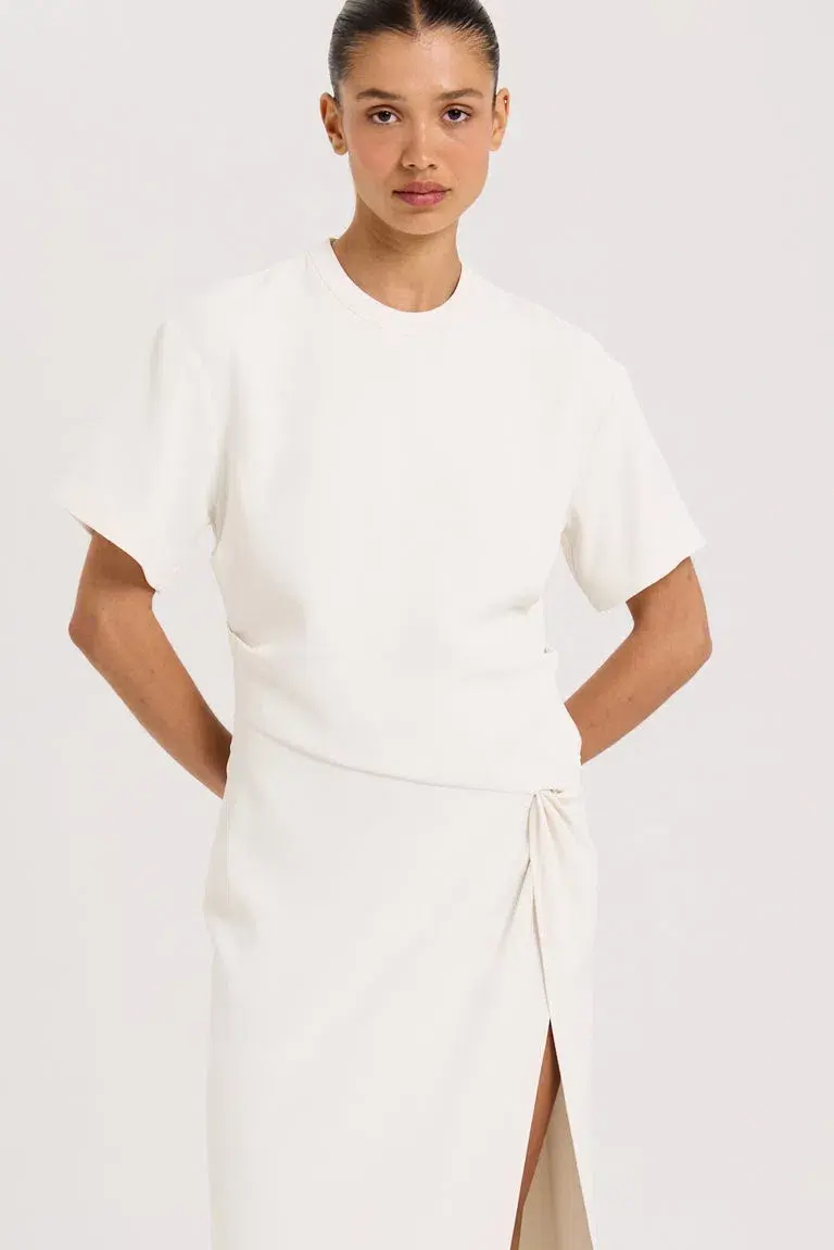 Henne Avila Maxi Gown White Size 10 for rent on The Volte - main image