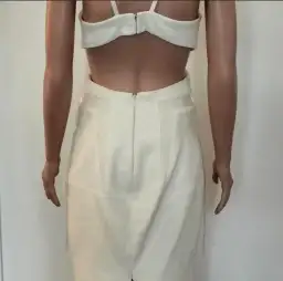 Manning Cartell Siamiese Twins Midi Dress Cream Size 10 for rent on The Volte - image 3