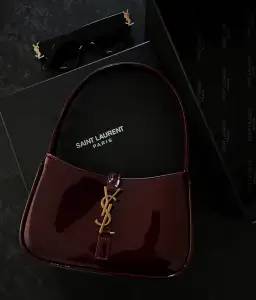 Saint Laurent Red Mini Le 5 À 7 for rent on The Volte - image 4
