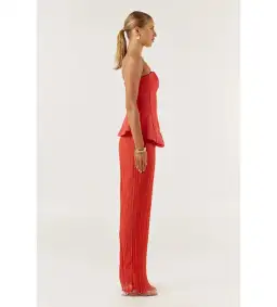 She is OLLÁ Marcelle Maxi Dress Red Size S/AU 8 for rent on The Volte - image 5