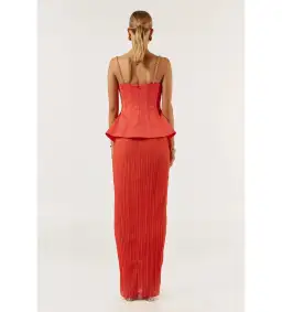She is OLLÁ Marcelle Maxi Dress Red Size S/AU 8 for rent on The Volte - image 6