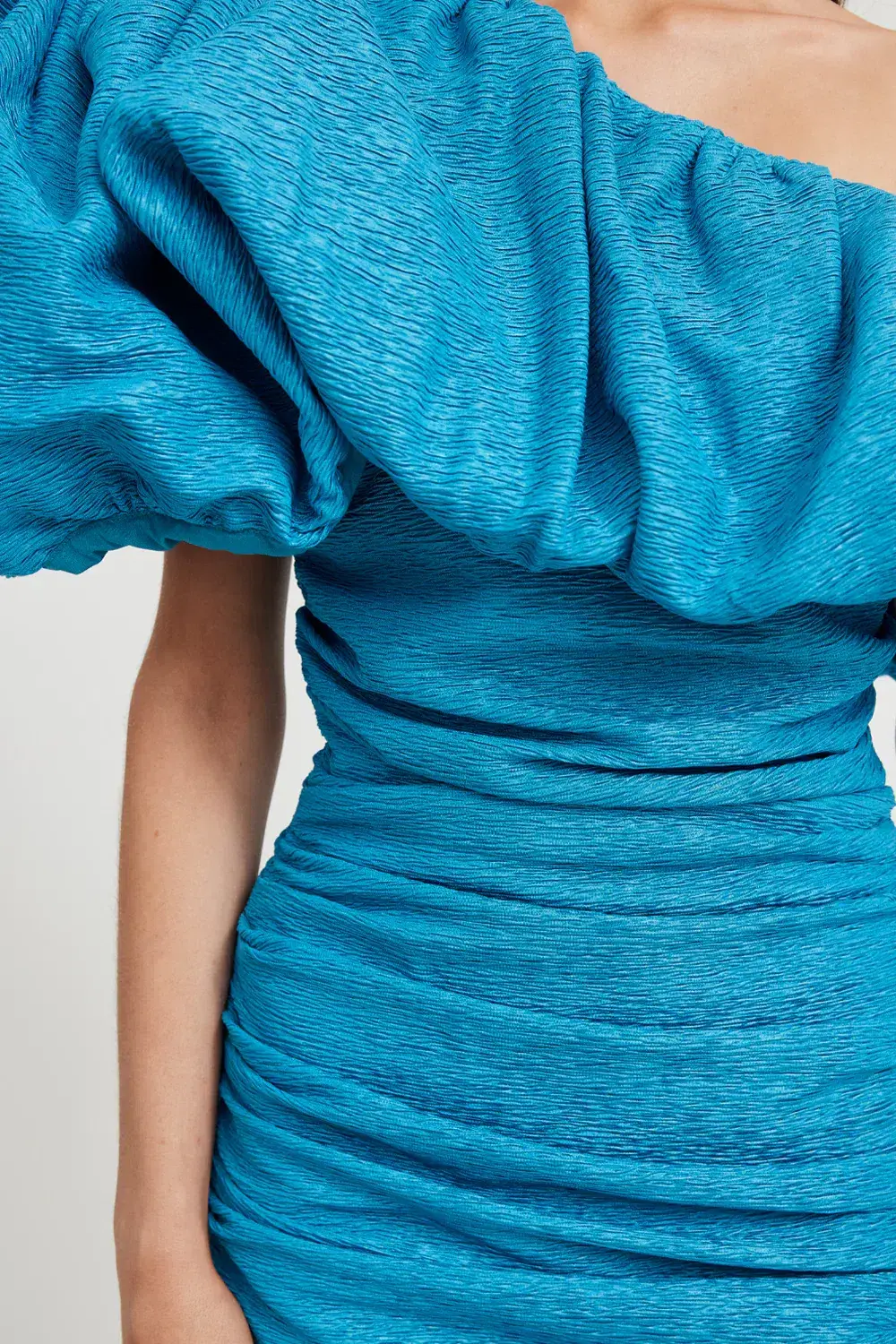 Tojha Cori Dress Mini Blue Size AU 10 for rent on The Volte - main image