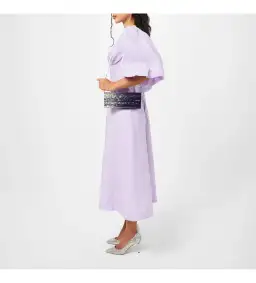 Rachel Gilbert Emiko Dress Lilac Size 16 for rent on The Volte - image 2