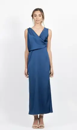 One Fell Swoop Nina Maxi Gown Blue Size 6