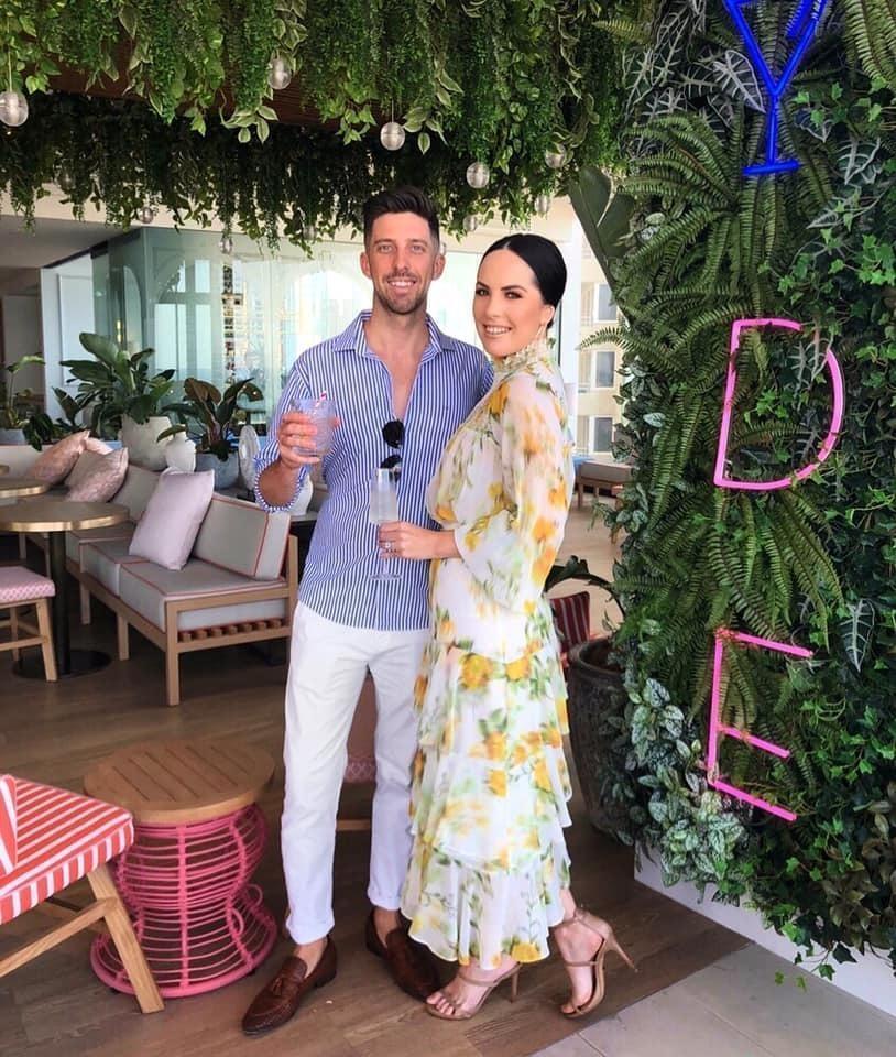 Sheike Blurred Floral Top & Skirt size 8 for rent on The Volte - main image