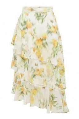 Sheike Blurred Floral Top & Skirt size 8 for rent on The Volte - image 2