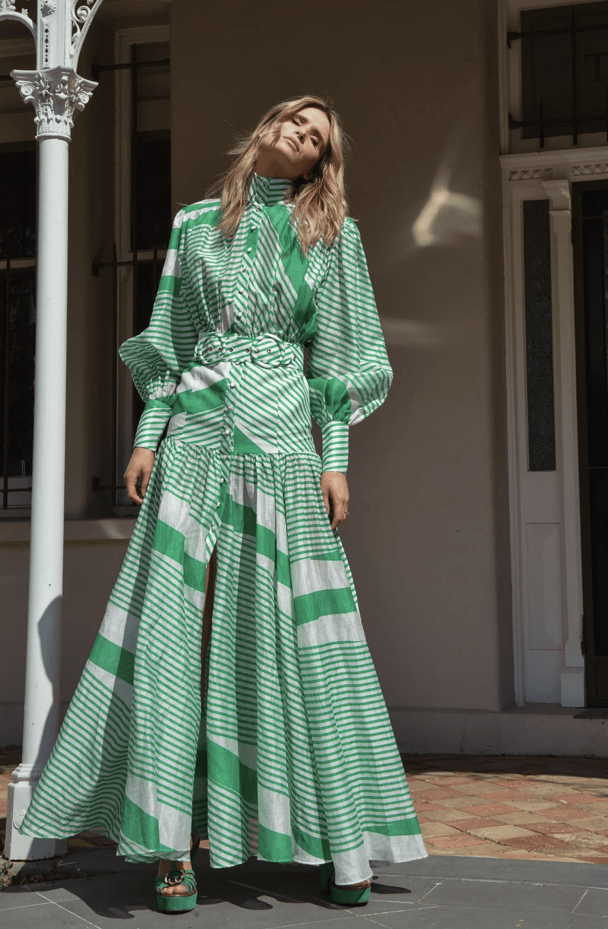 Mackenzie Mode Mackenzie Maxi Dress Print Size 6 for rent on The Volte - main image