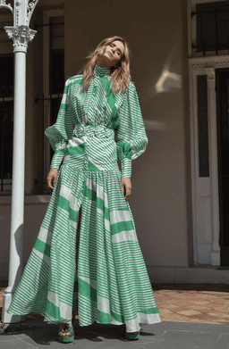 Mackenzie Mode Mackenzie Maxi Dress Print Size 6 for rent on The Volte - image 1