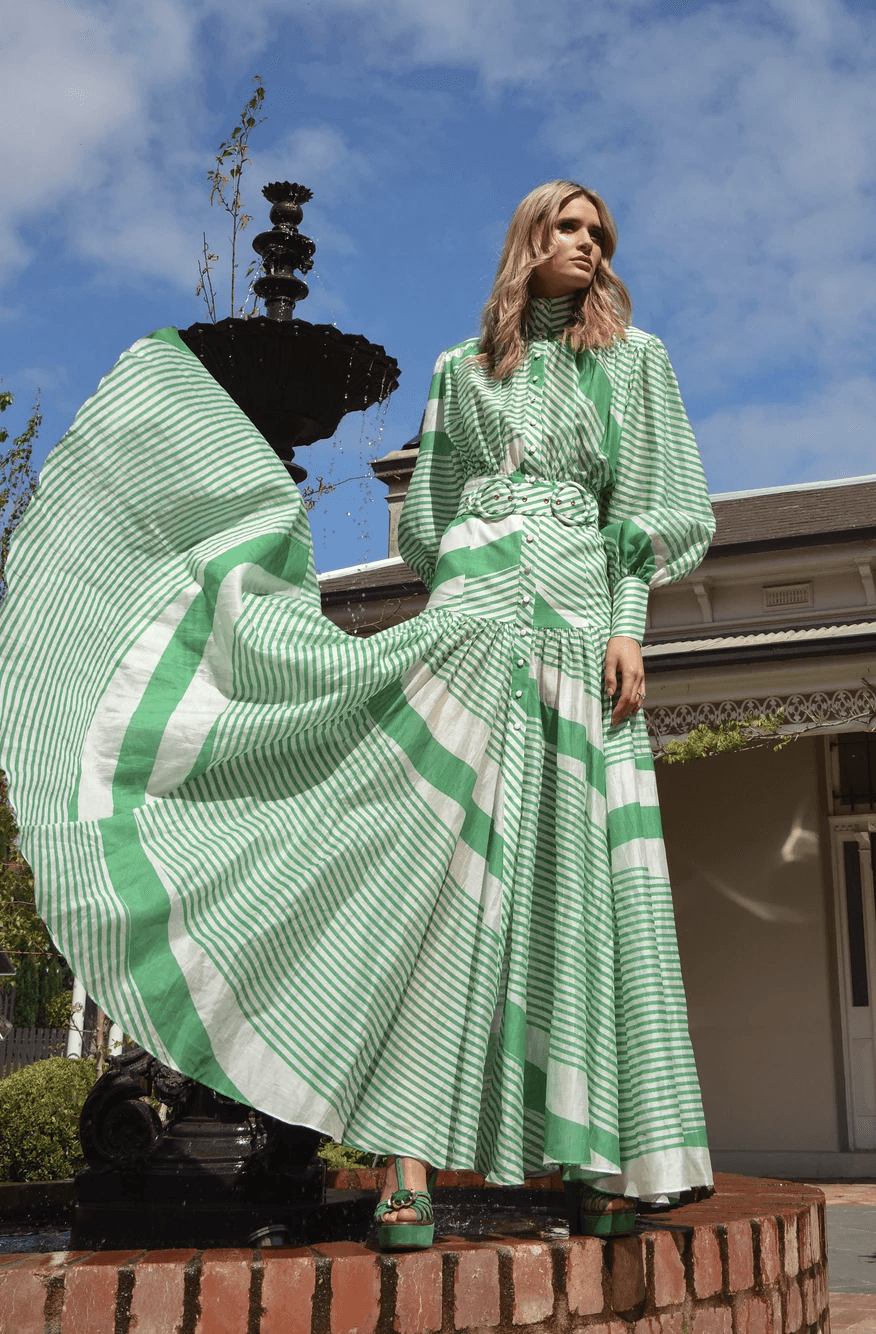 Mackenzie Mode Mackenzie Maxi Dress Print Size 6 for rent on The Volte - main image