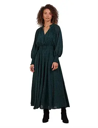 Eb&ive Ayana Maxi Dress Peacock Size M/Au 10 for rent on The Volte - main image