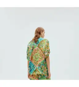 Alemais Dreamer Shirt Multi Print Size AU 6 for rent on The Volte - image 4