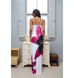 With Harper Lu Pearl Lily Slip Maxi Dress Floral Size XS / AU 6 for rent on The Volte - image 2