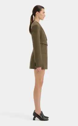 Sir The Label Sartoria Mini Dress Brown Size 8 for rent on The Volte - image 2