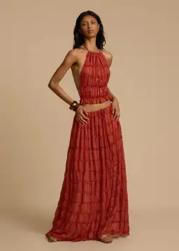 Arcina Ori Juliette Halter Set Red Size S / AU 8 for rent on The Volte - image 2