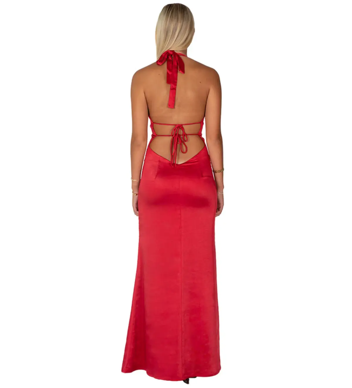 I Am Delilah Margot  Maxi Dress Cherry Size S/Au 8 - Image 2