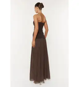 She Is OLLÁ Nicolette Dress Espresso Size S / AU 8 for rent on The Volte - image 4