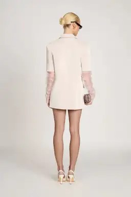 Eliya The Label Carter Dress in Cream Size 8 for rent on The Volte - image 3