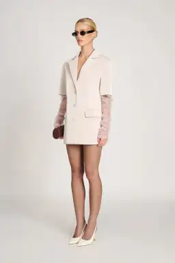 Eliya The Label Carter Dress in Cream Size 8 for rent on The Volte - image 4