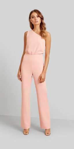 Kookai Aria Jumpsuit in pink size 10
