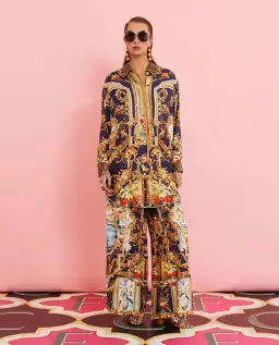 Camilla Venice Vignette Silk Shirt & Pants Size 10 for rent on The Volte - image 1