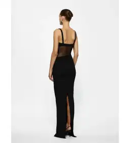 Effie Kats Cyia Gown Black Size 8 for rent on The Volte - image 1