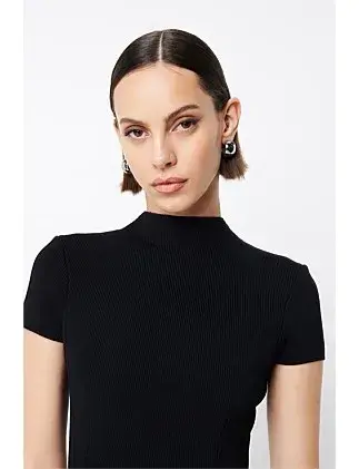 Mossman Manhattan Maxi Dress Black Size 14 for rent on The Volte - main image