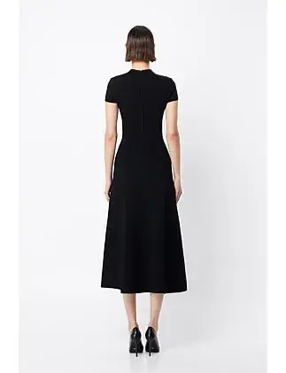 Mossman Manhattan Maxi Dress Black Size 14 for rent on The Volte - main image