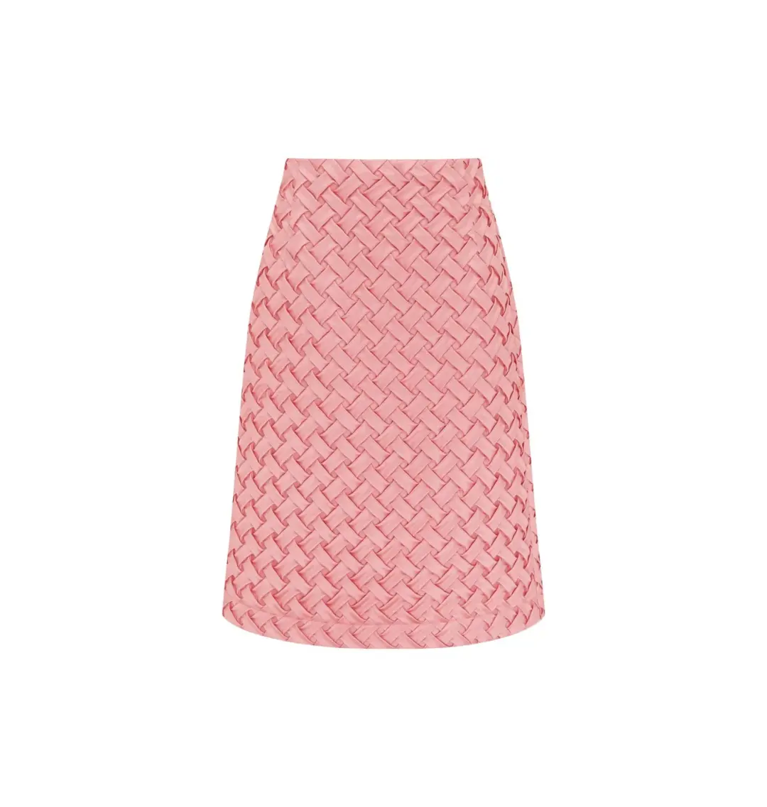 Alemais Inez Skirt & Cindy Embellished Exclusive Top Pink Size AU 14 for rent on The Volte - main image