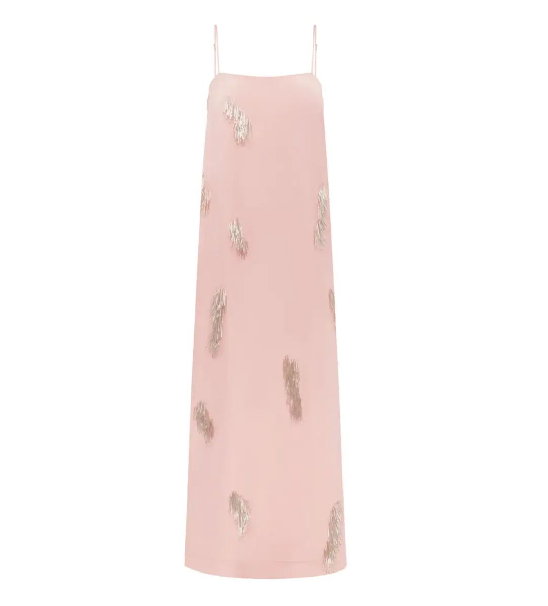 Alemais Cindy Embellished Slip Dress Pink Size 10 for rent on The Volte - main image