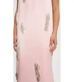 Alemais Cindy Embellished Slip Dress Pink Size 10 for rent on The Volte - image 3