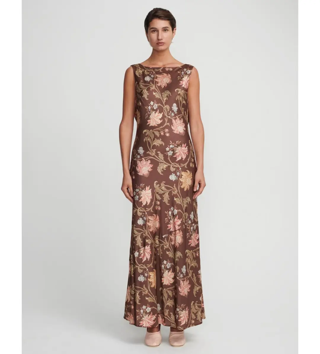 Hansen Gretel Chloe Dress Carob Size Small/ AU 8 for rent on The Volte - main image