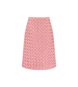 Alemais Inez Skirt In Pink Size 8 for rent on The Volte - image 4