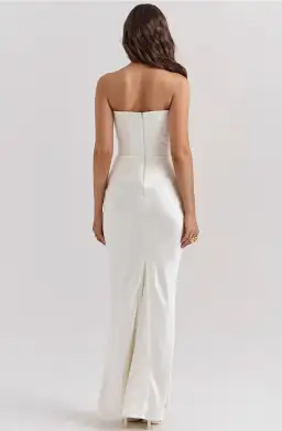 House Of CB Persephone Dress Maxi White Size AU 6 for rent on The Volte - image 3