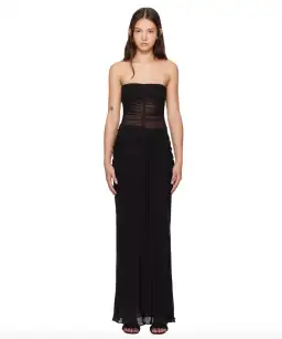 Bec & Bridge Noemi Strapless Dress in Black Size 8 for rent on The Volte - image 3