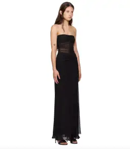 Bec & Bridge Noemi Strapless Dress in Black Size 8 for rent on The Volte - image 4
