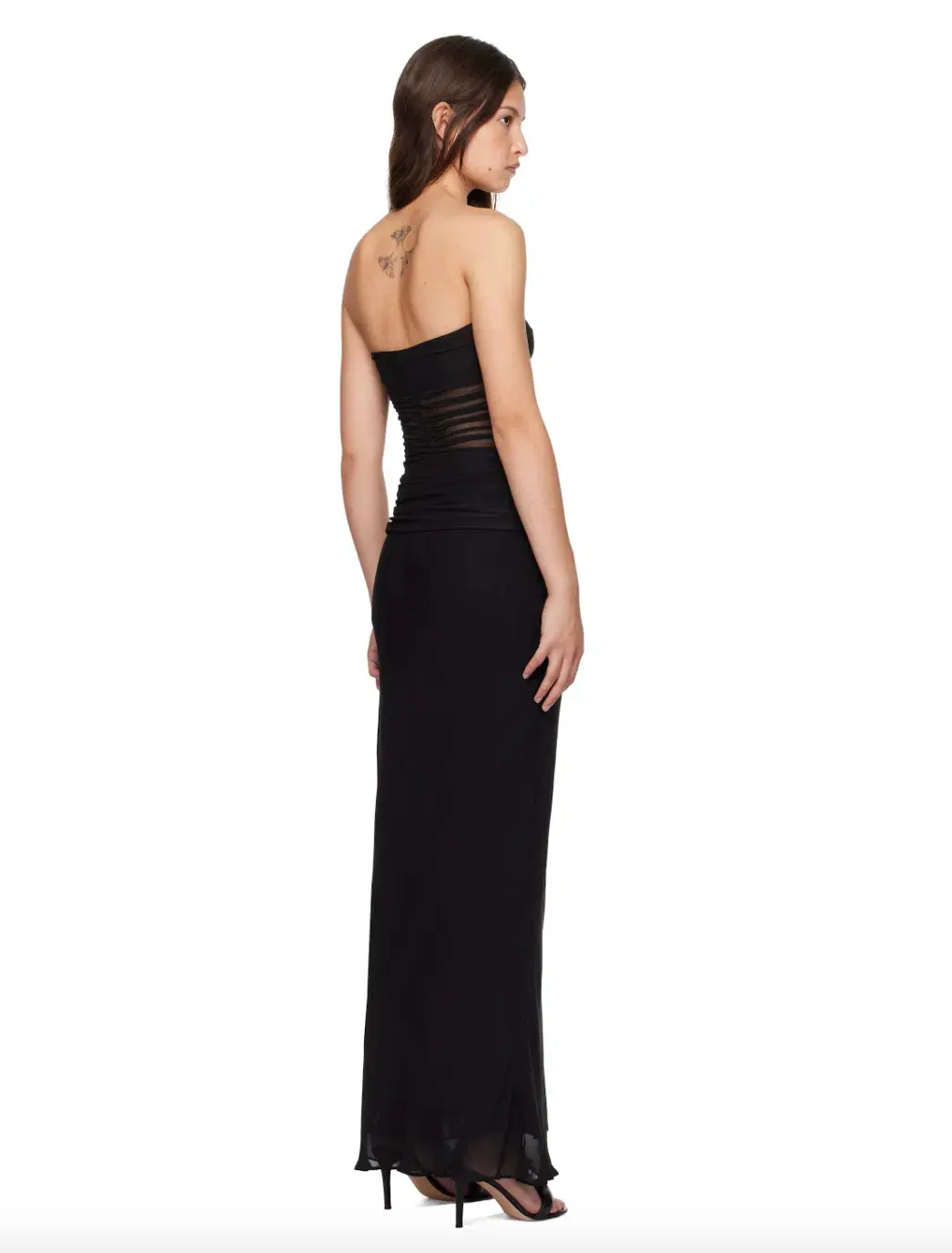 Bec & Bridge Noemi Strapless Dress in Black Size 8 for rent on The Volte - main image