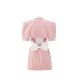 Nana Jacqueline Alia Mini Dress in Pink Size AU 8 for rent on The Volte - image 5