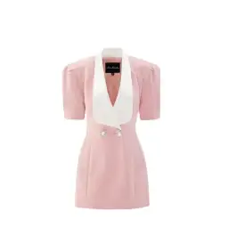 Nana Jacqueline Alia Mini Dress in Pink Size AU 8 for rent on The Volte - image 4