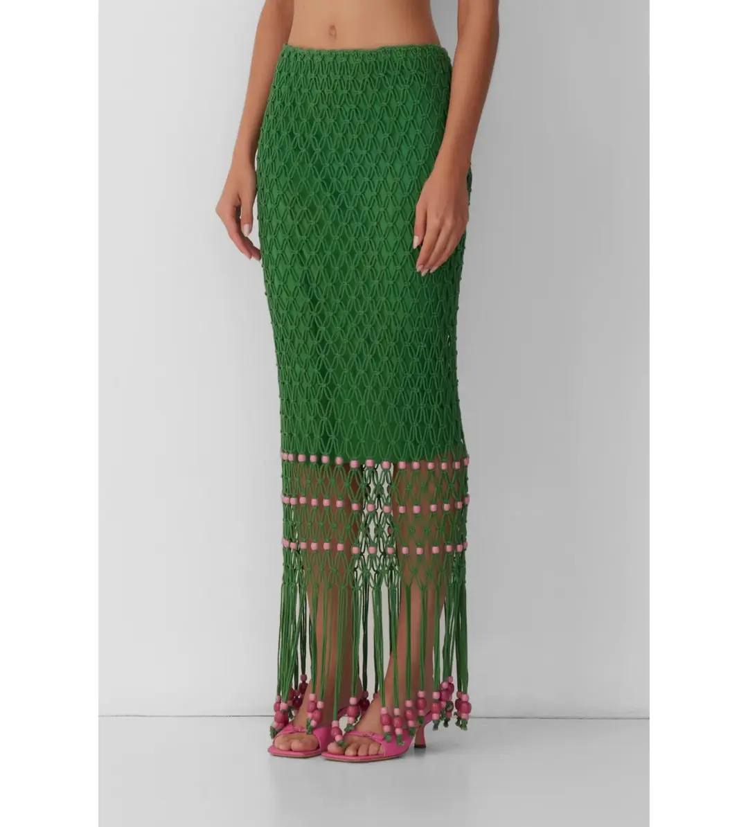 The Wolf Gang Reis Beaded Skirt & Top Size 8 for rent on The Volte - main image