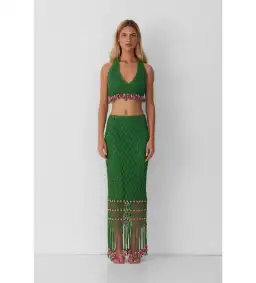 The Wolf Gang Reis Beaded Skirt & Top Size 8 for rent on The Volte - image 2
