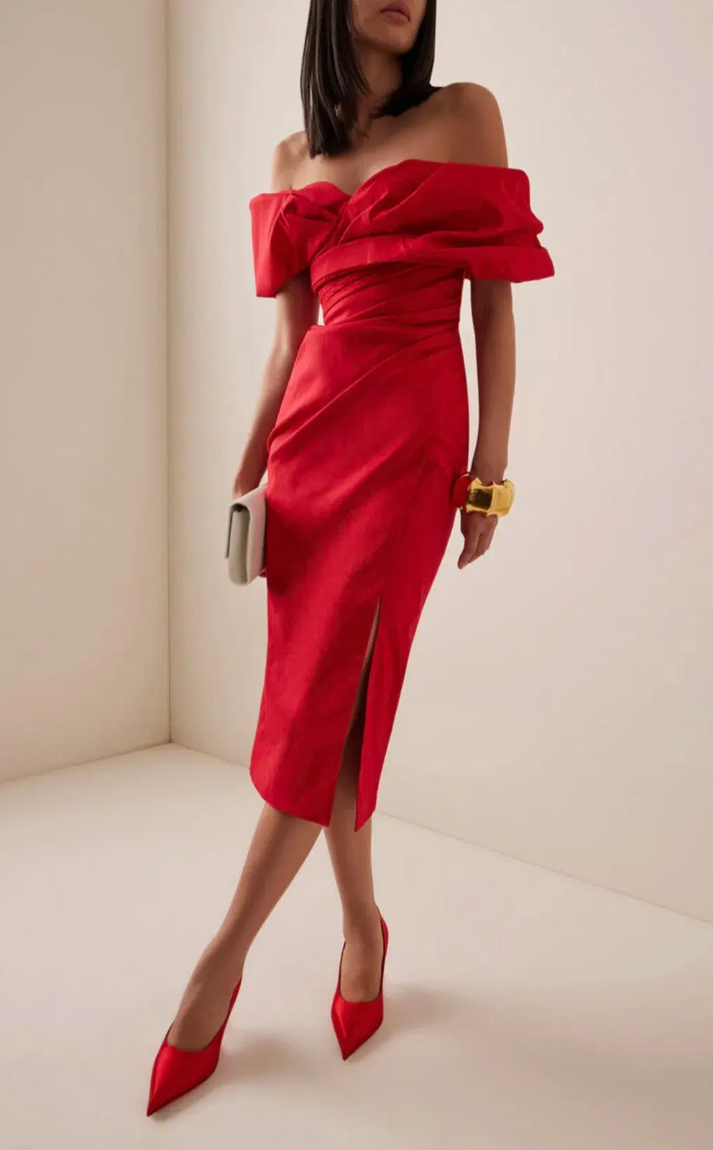 Rachel Gilbert Gia Dress Red 5/AU16 for rent on The Volte - main image