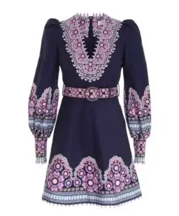 Zimmermann Dress Gemini Daisy Celestial Beaded Mini Size 10 for rent on The Volte - image 3