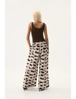 AJE Airlie Relaxed Pants Light Plume Size 10 for rent on The Volte - main image