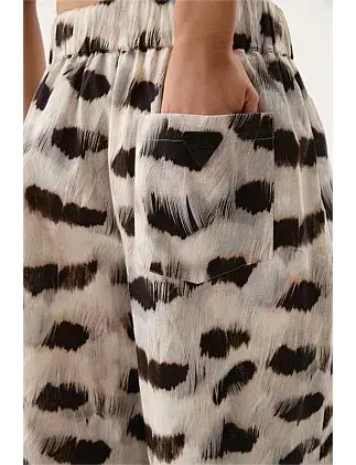 AJE Airlie Relaxed Pants Light Plume Size 10 for rent on The Volte - main image