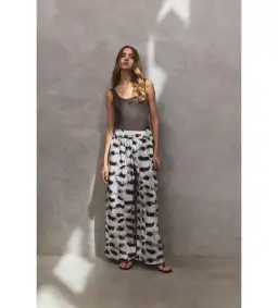 AJE Airlie Relaxed Pants Light Plume Size 10 for rent on The Volte - image 1