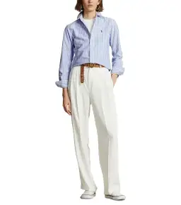 Polo Ralph Lauren Classic Fit Oxford Shirt Blue Size AU 8 for rent on The Volte - image 1